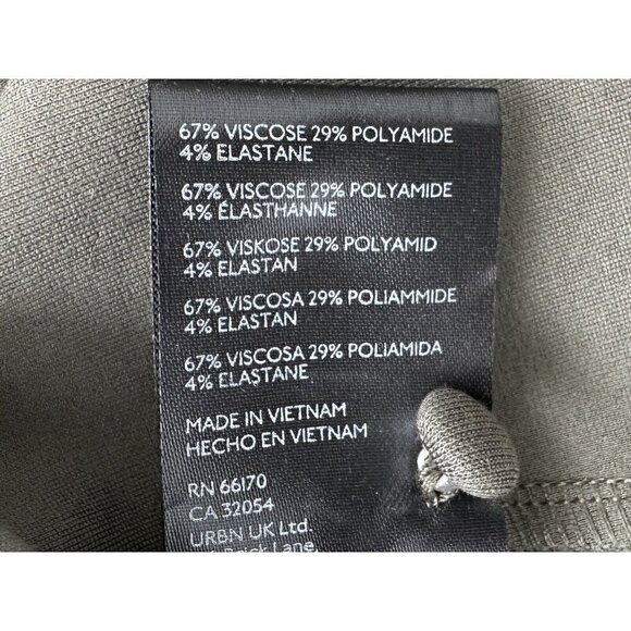 NWT Anthropologie Cecily Fit & Flare Sweetheart Dress XL Moss Green - Picture 7 of 7